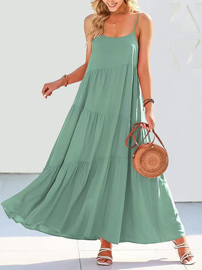 Robe Longue Fluide Asymétrique Sérénité