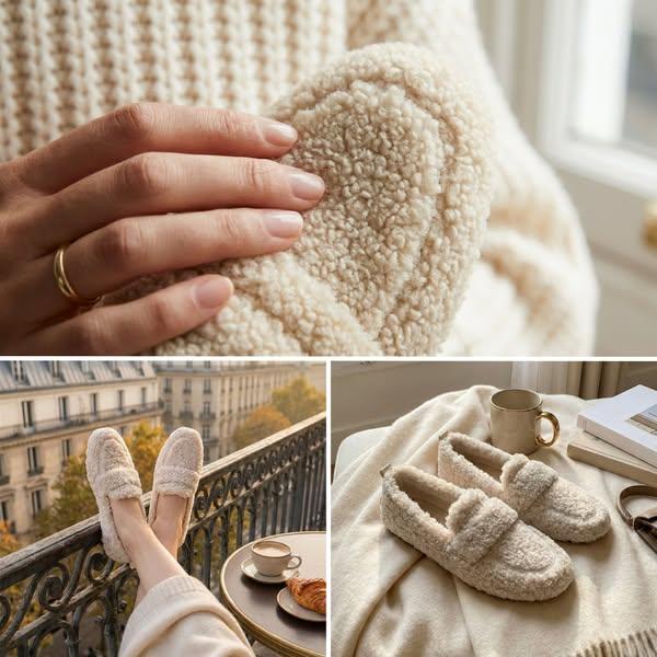 Mocassins "Douceur de Paris" – L'Élégance Cocooning.