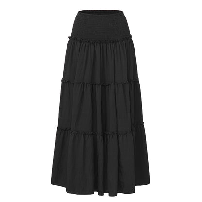 Jupe Longue Bohème Fluide "Éloïse" | Gaze de Coton Naturelle