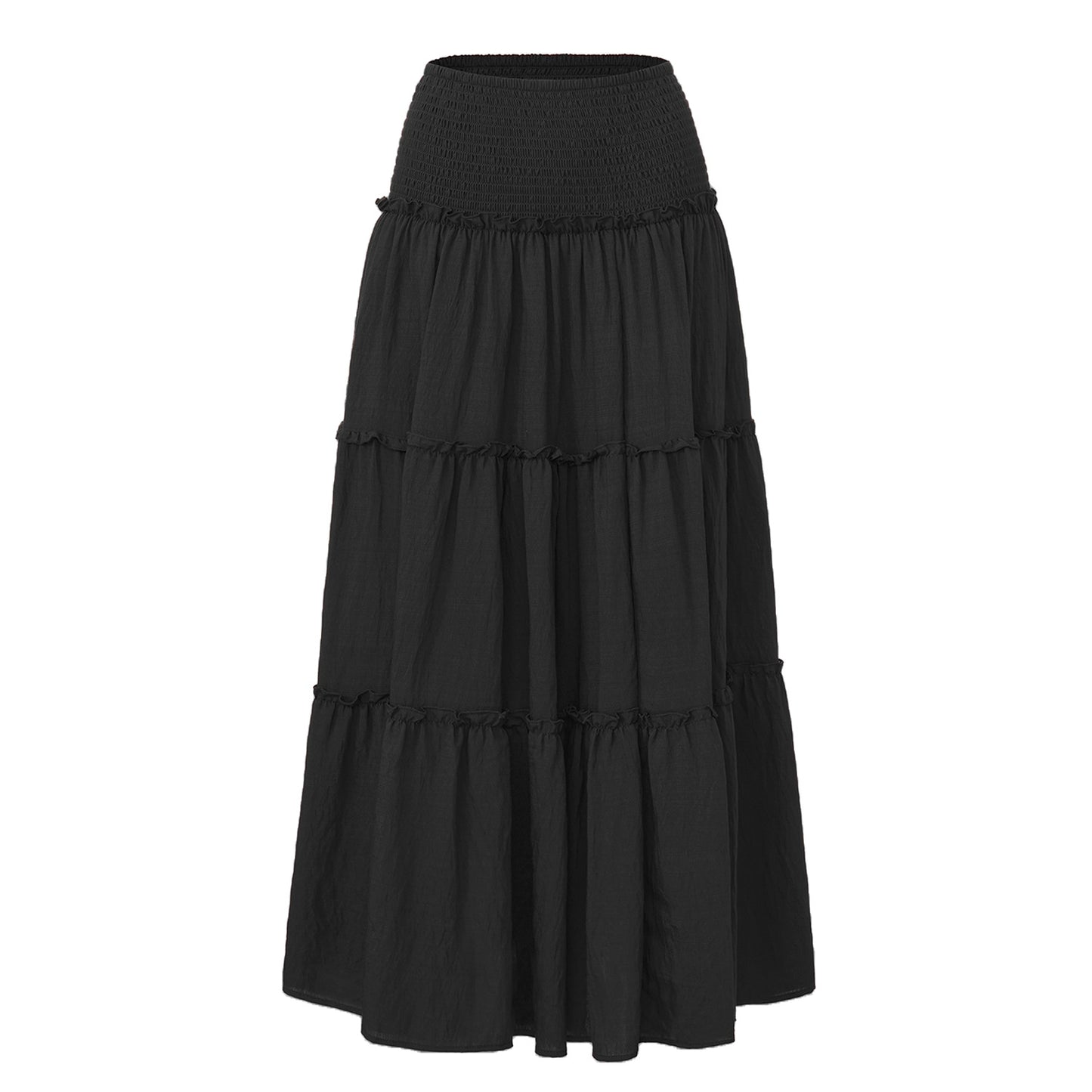 Jupe Longue Bohème Fluide "Éloïse" | Gaze de Coton Naturelle