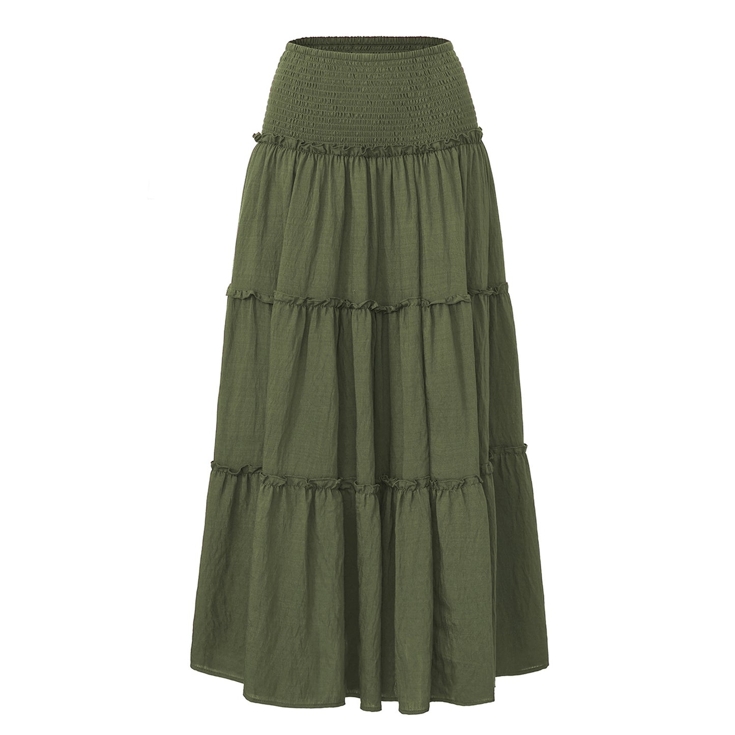 Jupe Longue Bohème Fluide "Éloïse" | Gaze de Coton Naturelle