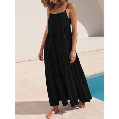 Robe Longue Fluide Asymétrique Sérénité