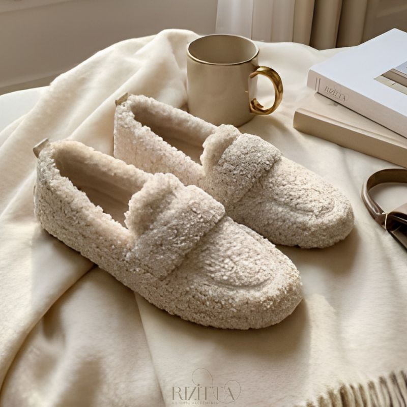 Mocassins Fourrés « Douceur de Paris » — L'Élégance Cocooning