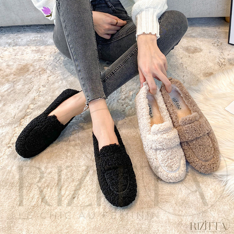 Mocassins Fourrés « Douceur de Paris » — L'Élégance Cocooning