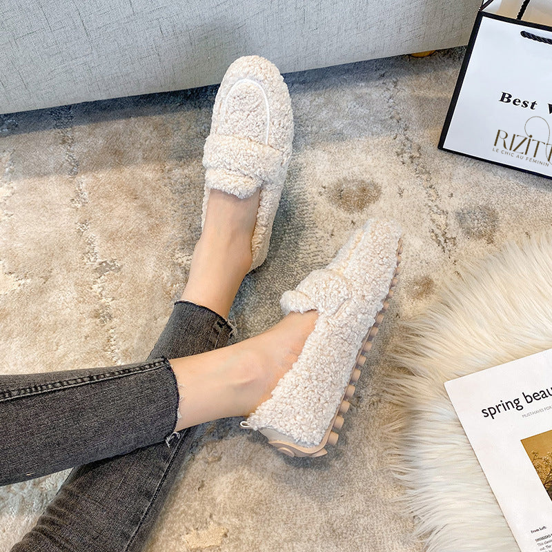 Mocassins Fourrés « Douceur de Paris » — L'Élégance Cocooning