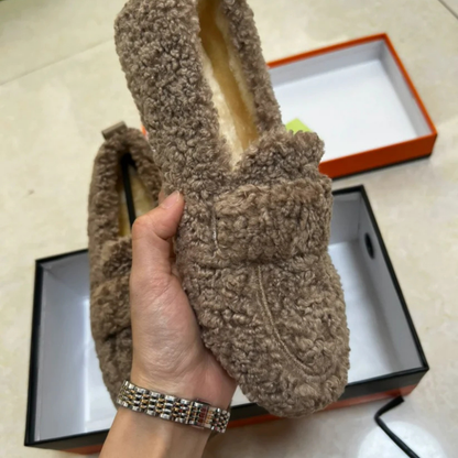 Mocassins Fourrés « Douceur de Paris » — L'Élégance Cocooning