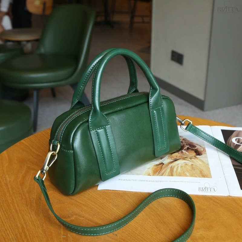 Sac Baguette KWICK — Cuir de Vachette Souple & Intemporel