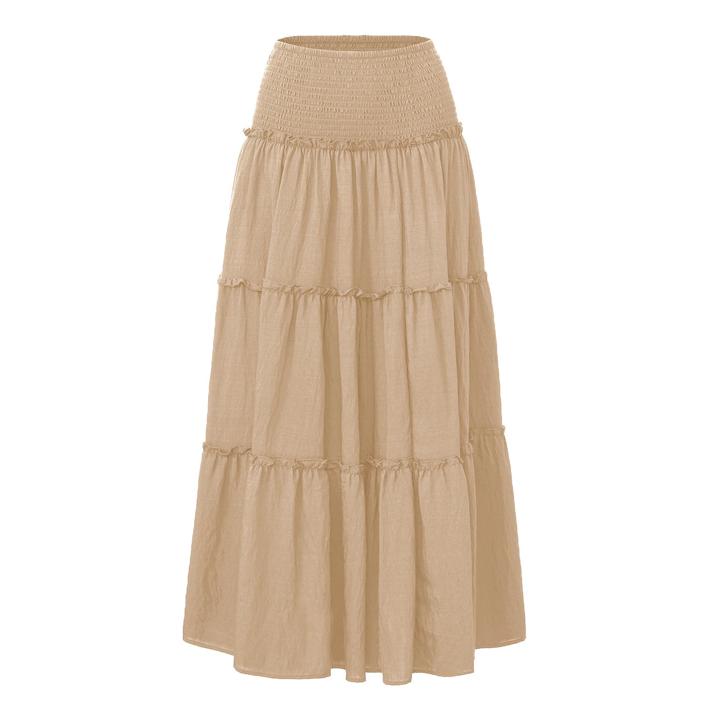 Jupe Longue Bohème Fluide "Éloïse" | Gaze de Coton Naturelle