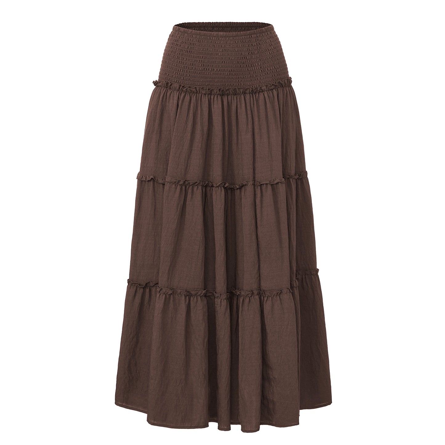 Jupe Longue Bohème Fluide "Éloïse" | Gaze de Coton Naturelle